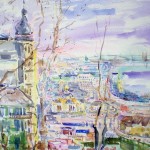 watercolor,Kyiv 